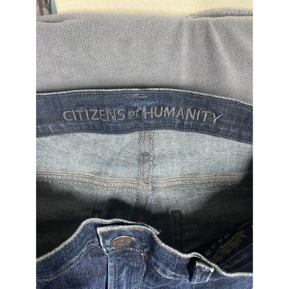 Citizens Of Humanity Skinny Jeans Womens 28 Blue Denim Cotton Medium Wash Preppy - Picture 4 of 10